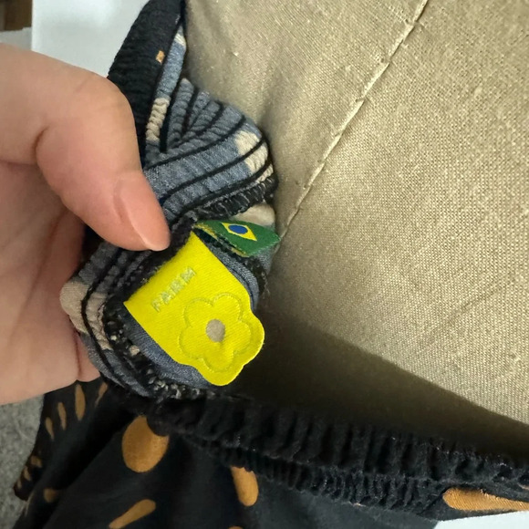 Farm rio black polka dot boho dress size small - Picture 2 of 4